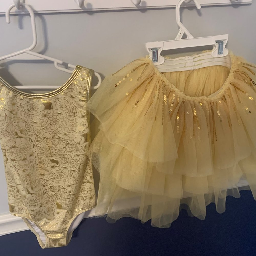 Disney Belle Leotard Size 5/6
